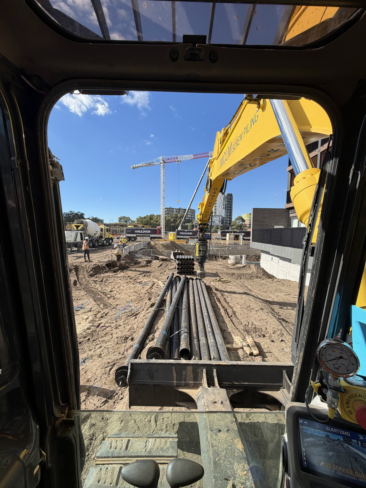Multiturn equipment prepared for installation on site